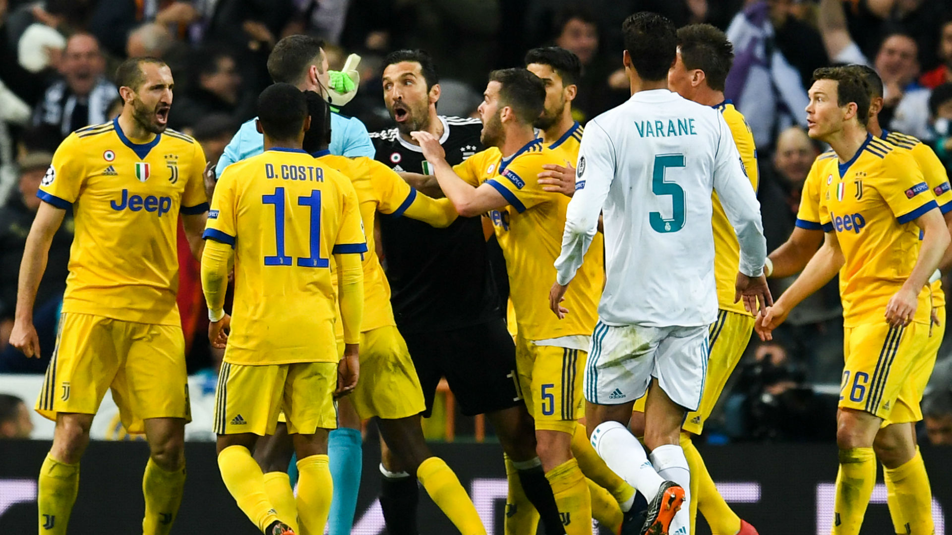 Gianluigi Buffon Juventus Real Madrid UEFA Champions League