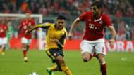 Alexis Sánchez Javi Martínez Bayern Arsenal 150217