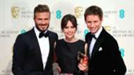 David Beckham Felicity Jones Eddie Redmayne