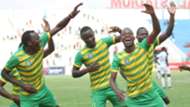 Vihiga United players celebrate