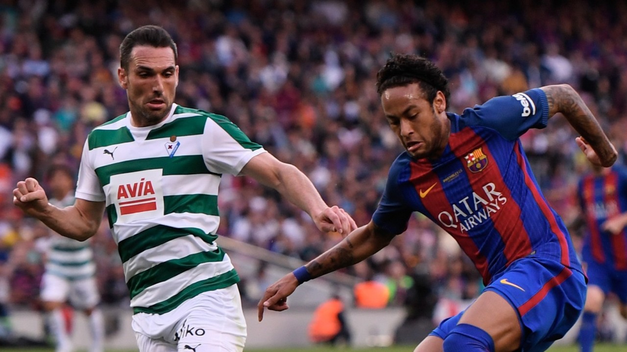 Neymar Jordi Alba Bersandiwara Goalcom