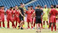 Igor Stimac Indian national team training