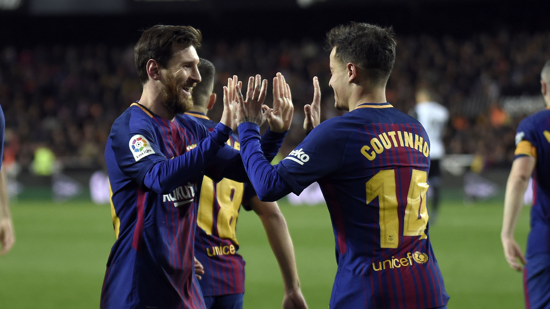 Coutinho Messi Valencia Barcelona Copa del Rey 08022018