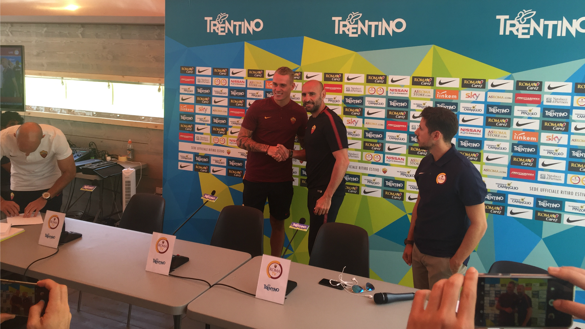 Roma, Nainggolan difende Di Francesco: