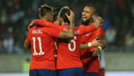 060619 Chile Haití Arturo Vidal José Pedro Fuenzalida Eduardo Vargas