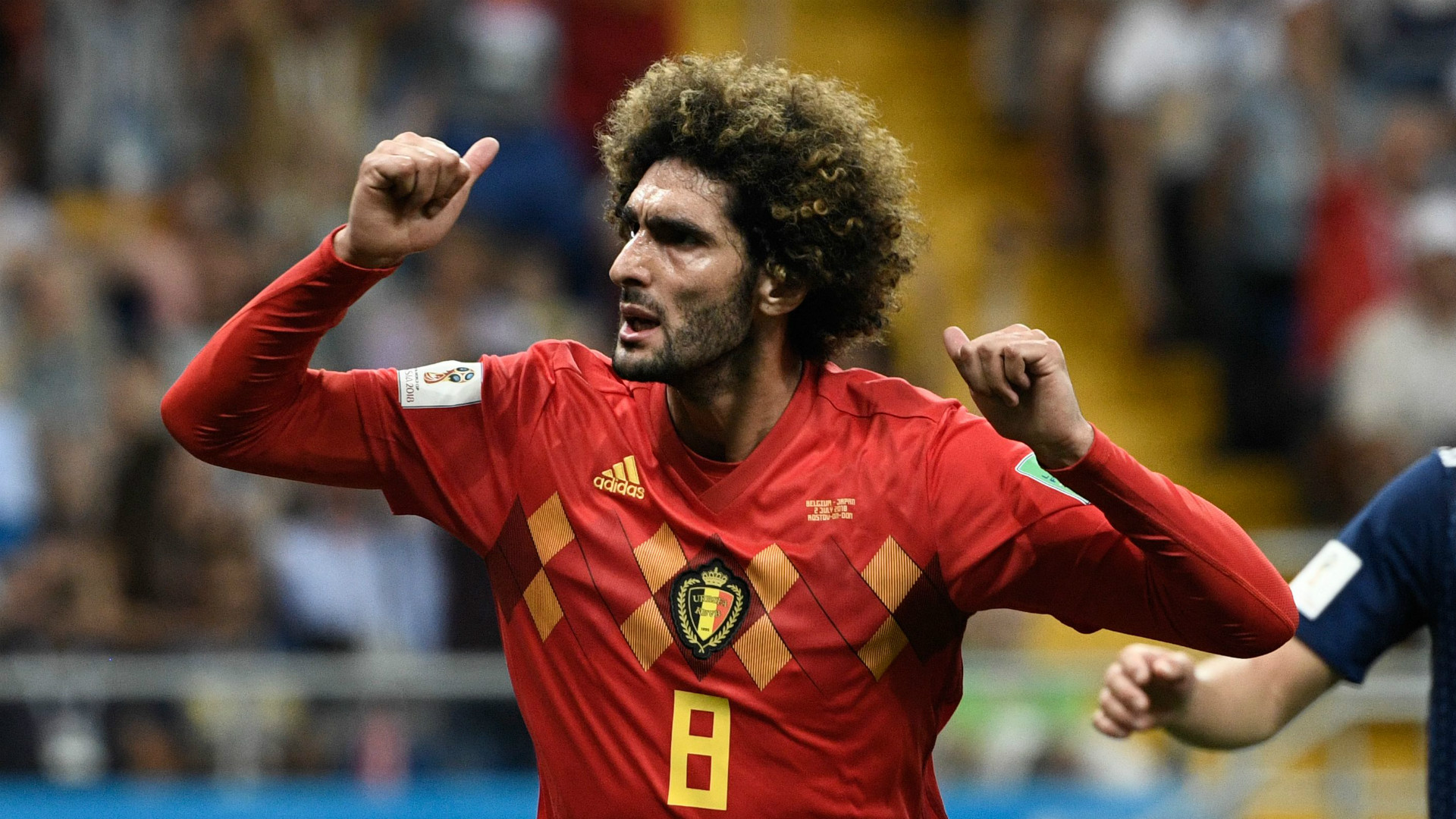 Image result for fellaini belgium