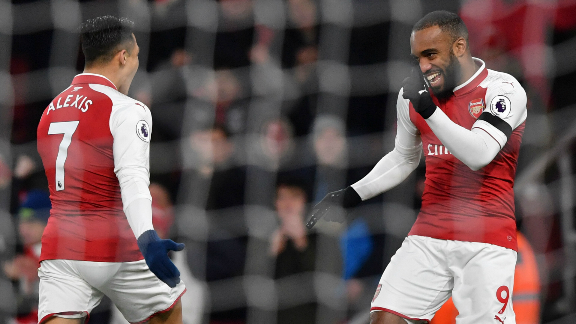 Alexandre Lacazette Alexis Sanchez Arsenal