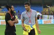 Sandesh Jhingan David James Kerala Blasters 2017-18 Indian Super League