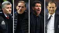 Ole Gunnar Solskjaer Thomas Tuchel Diego Simeone Massimiliano Allegri