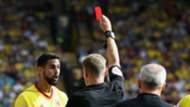 Miguel Britos Watford red card 26082017