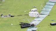 Moses Mabhida Stadium damages, April 2018
