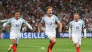 Dele Alli Eric Dier Wayne Rooney England Russia Euro 2016