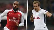 Alexandre Lacazette Harry Kane Split