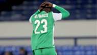 Francis Mustapha of Gor Mahia v Everton.