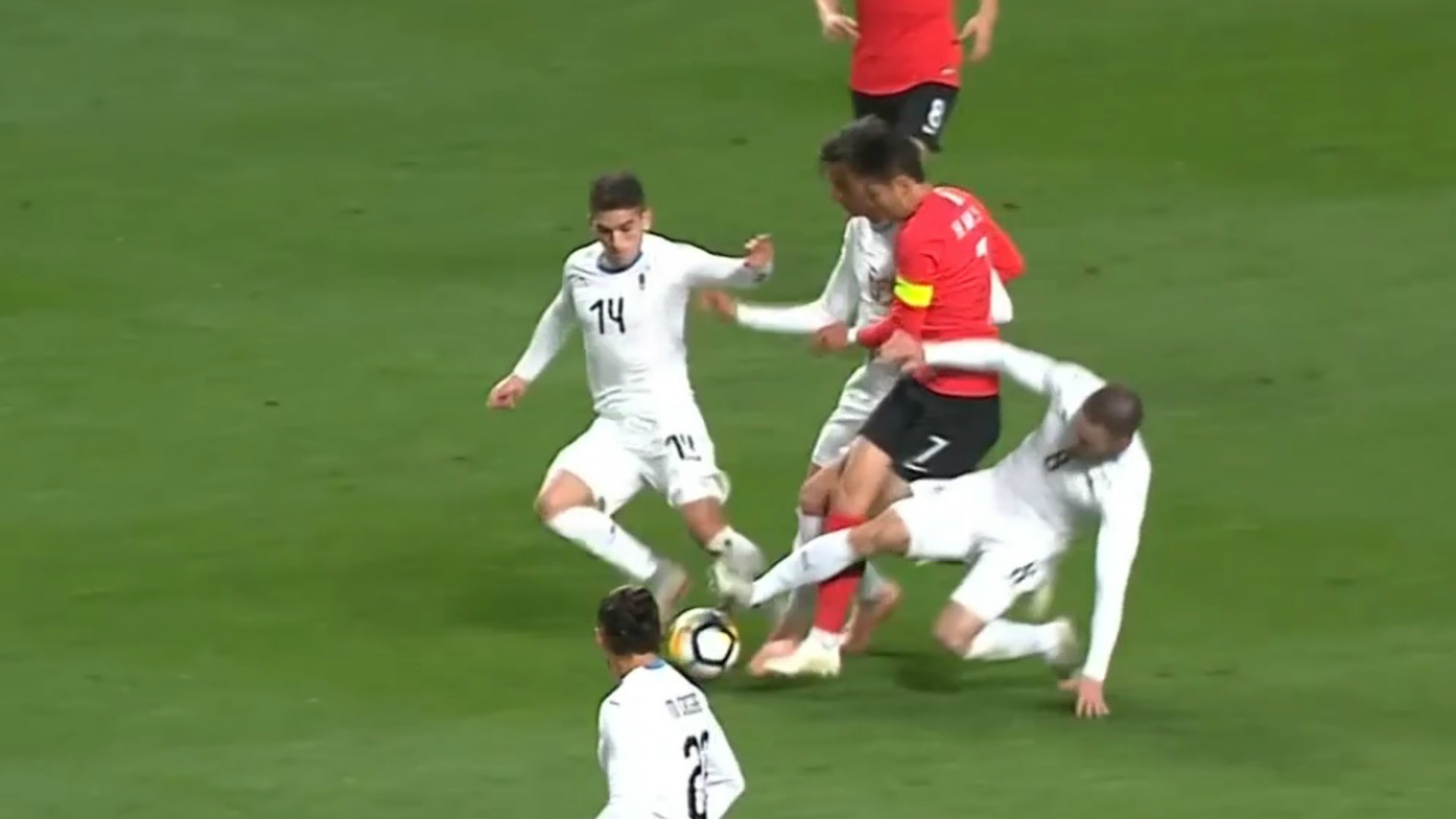 Image result for uruguay vs corea 2018