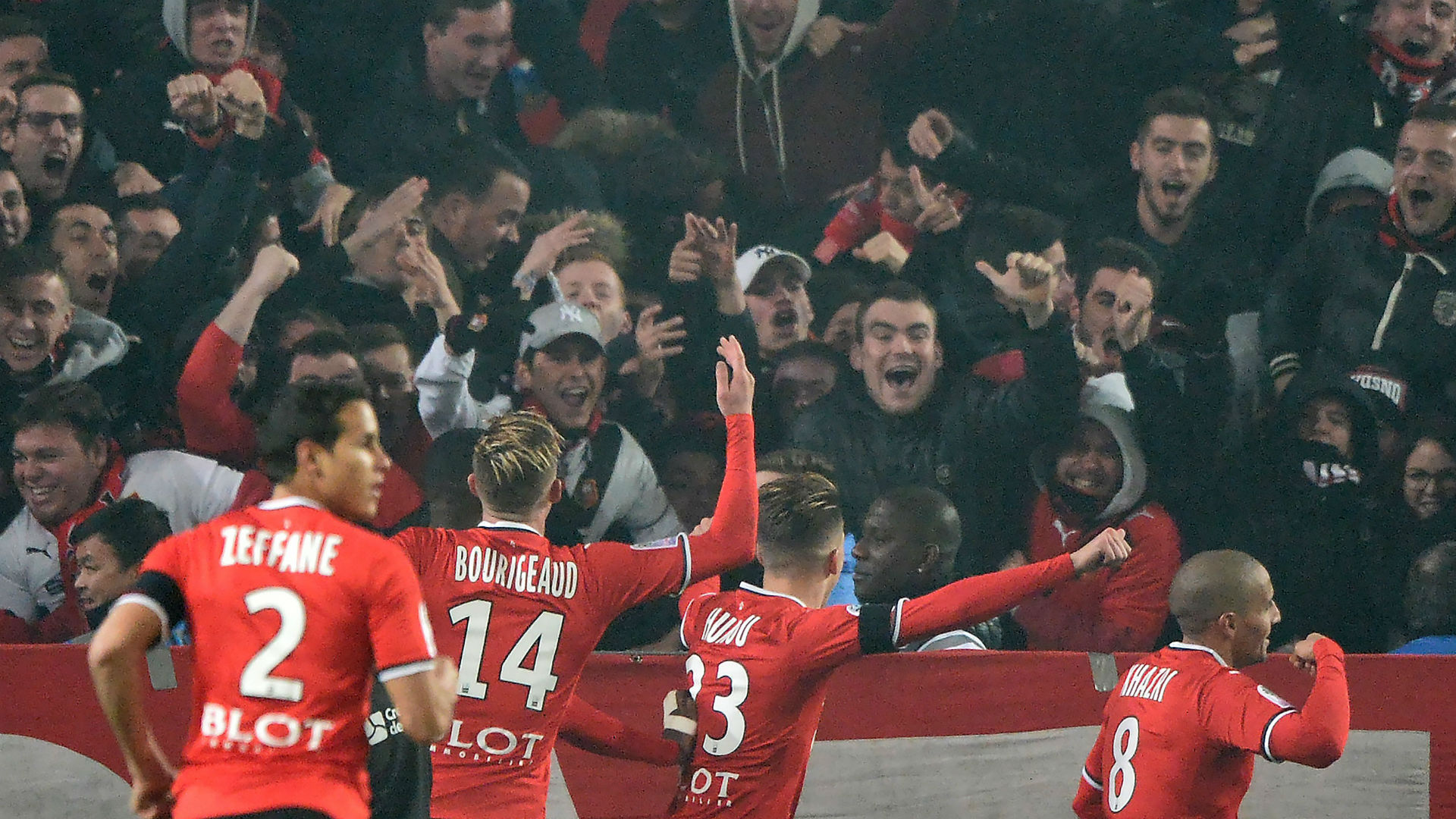 Wahbi Khazri Rennes Nantes Ligue 1 25112017