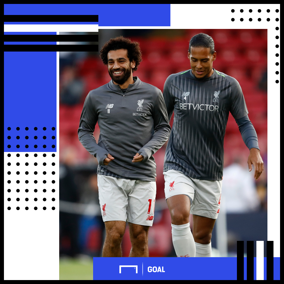 Salah Van Dijk Liverpool PS