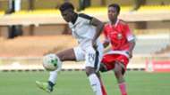 Priscilla Olgere of Ghana v MaryKinuthia of Kenya and Harambee Starlets.