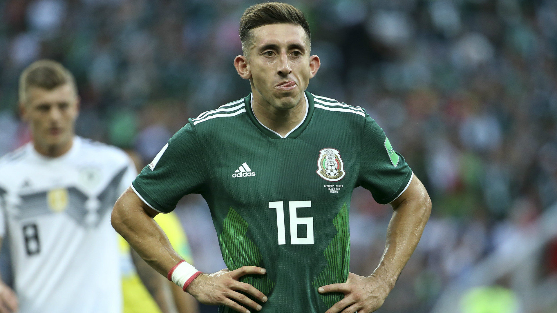 Hector Herrera Mexico Germany WC 2018