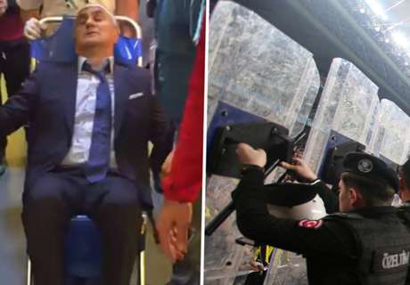 Besiktas boss needs five stitches after crowd chaos