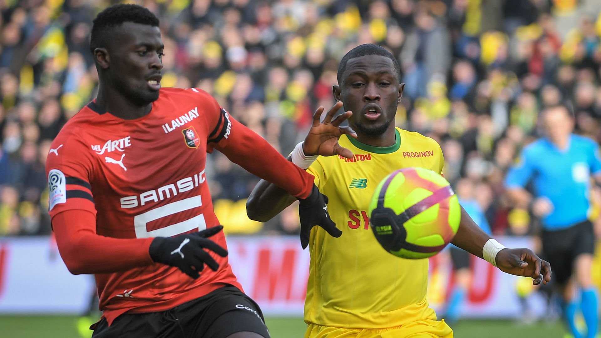 Mbaye Niang on target as Rennes return to winning ways against Dijon ...