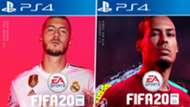 Eden Hazard Virgil van Dijk