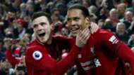 Andrew Robertson Virgil van Dijk Liverpool 2018-19