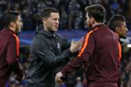 hazard messi chelsea barcelona