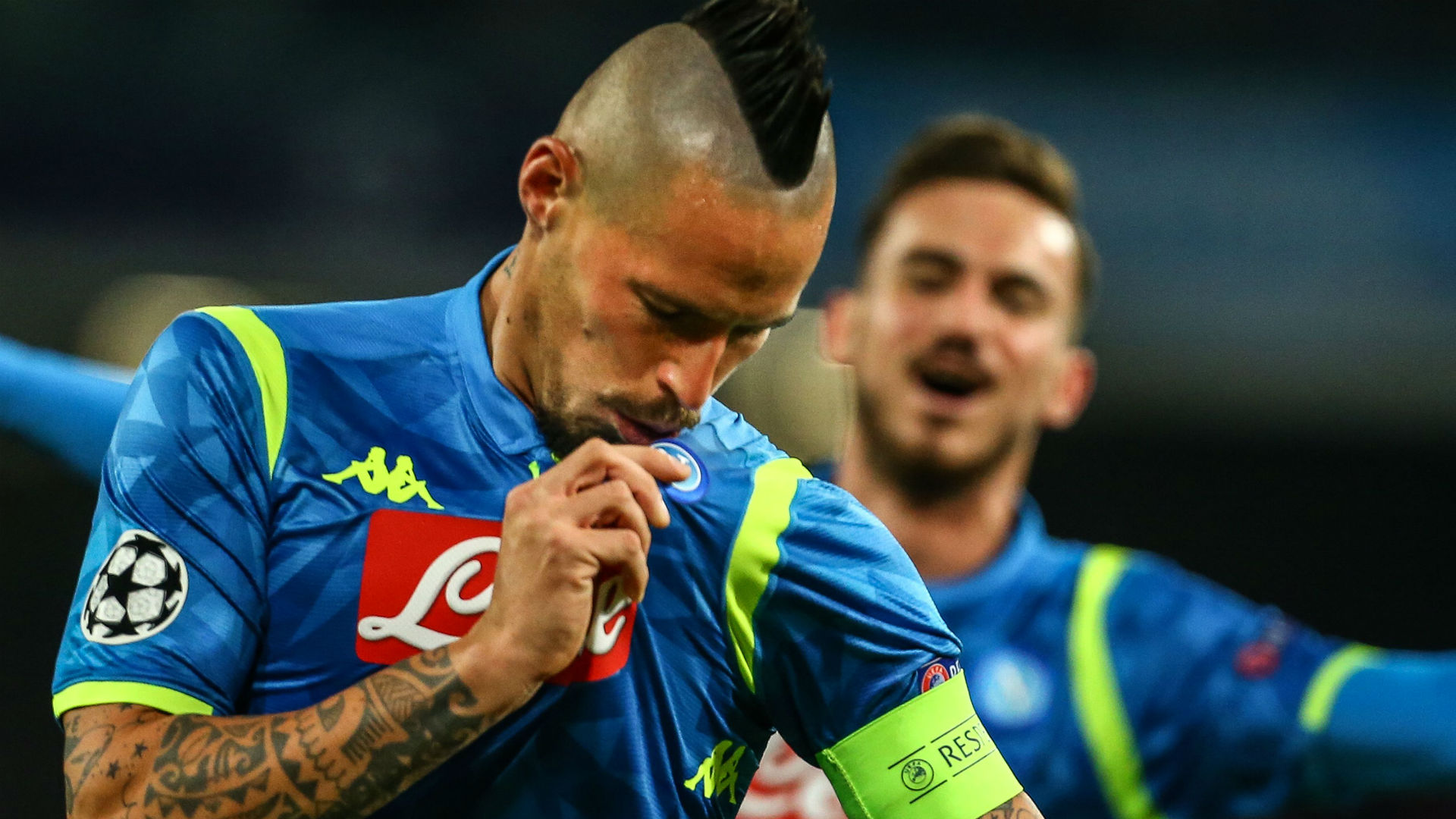 Hamsik Napoli Crvena Zvezda Champions League