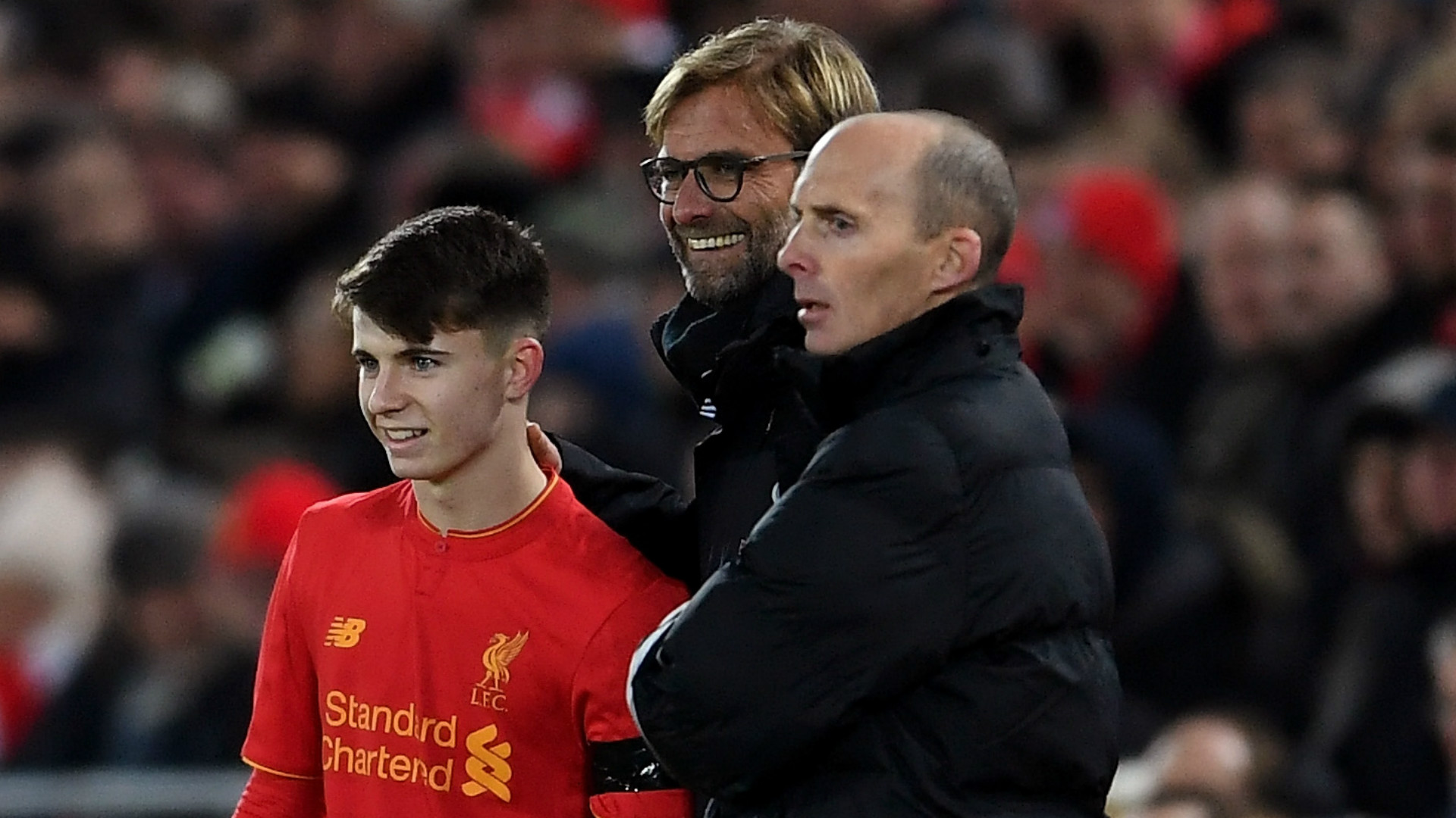 HD Ben Woodburn Jurgen Klopp