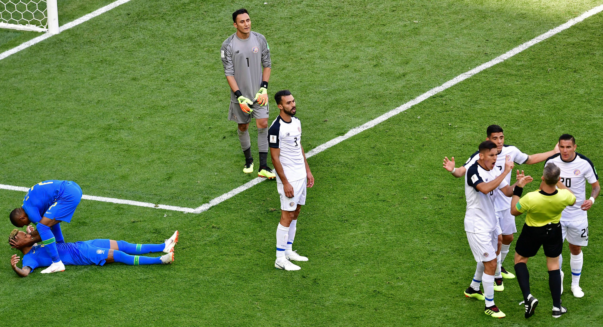   Neymar Brazil World Cup Costa Rica 2018 