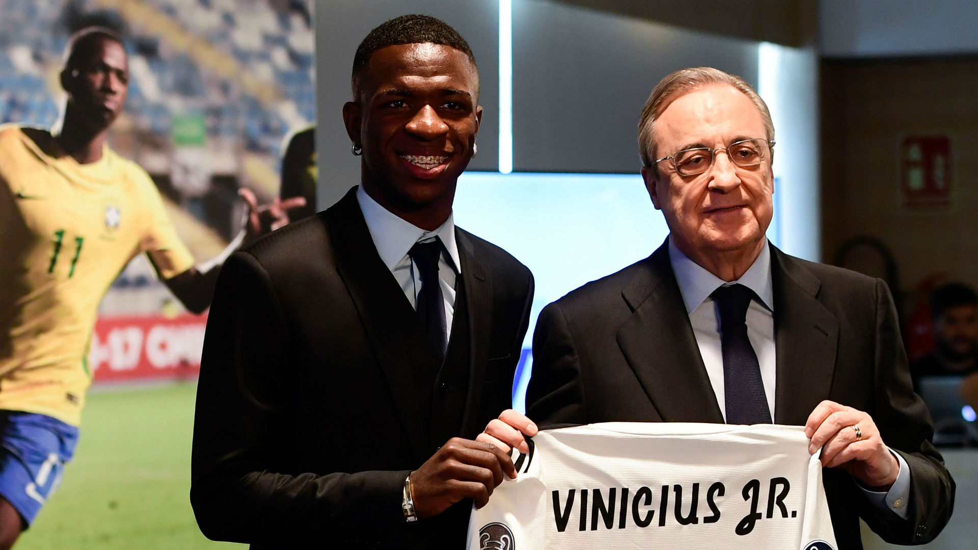 Vinicius Jr Real Madrid Florentino Perez