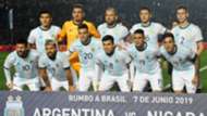 Argentina Nicaragua Amistoso Internacional