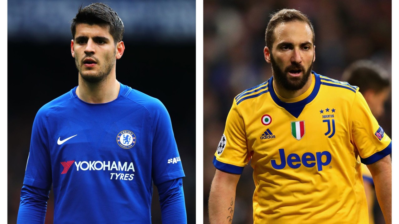 Image result for morata higuain