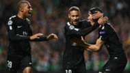 Neymar Mbappe Cavani Celtic PSG UCL 12092017