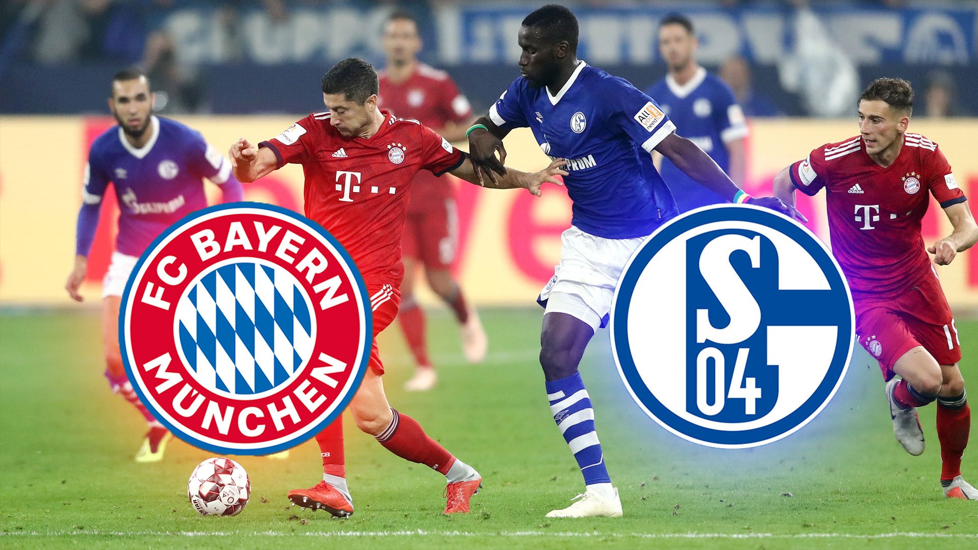 FC Bayern FC Schalke heute live Zuschauer, Aufstellung