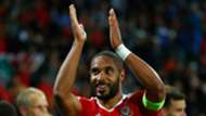 Ashley Williams Euro 2016 Wales v Belgium