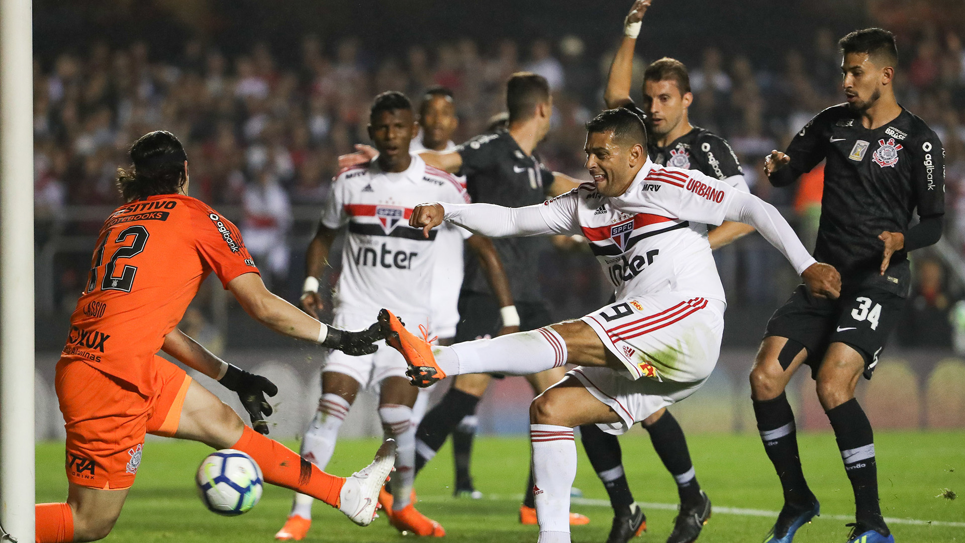 Cassio Diego Souza Sao Paulo Corinthians Brasileirao Serie A 21072018