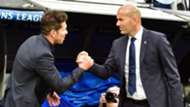 Zinedine Zidane Diego Simeone Real Madrid Atletico Madrid Champions League