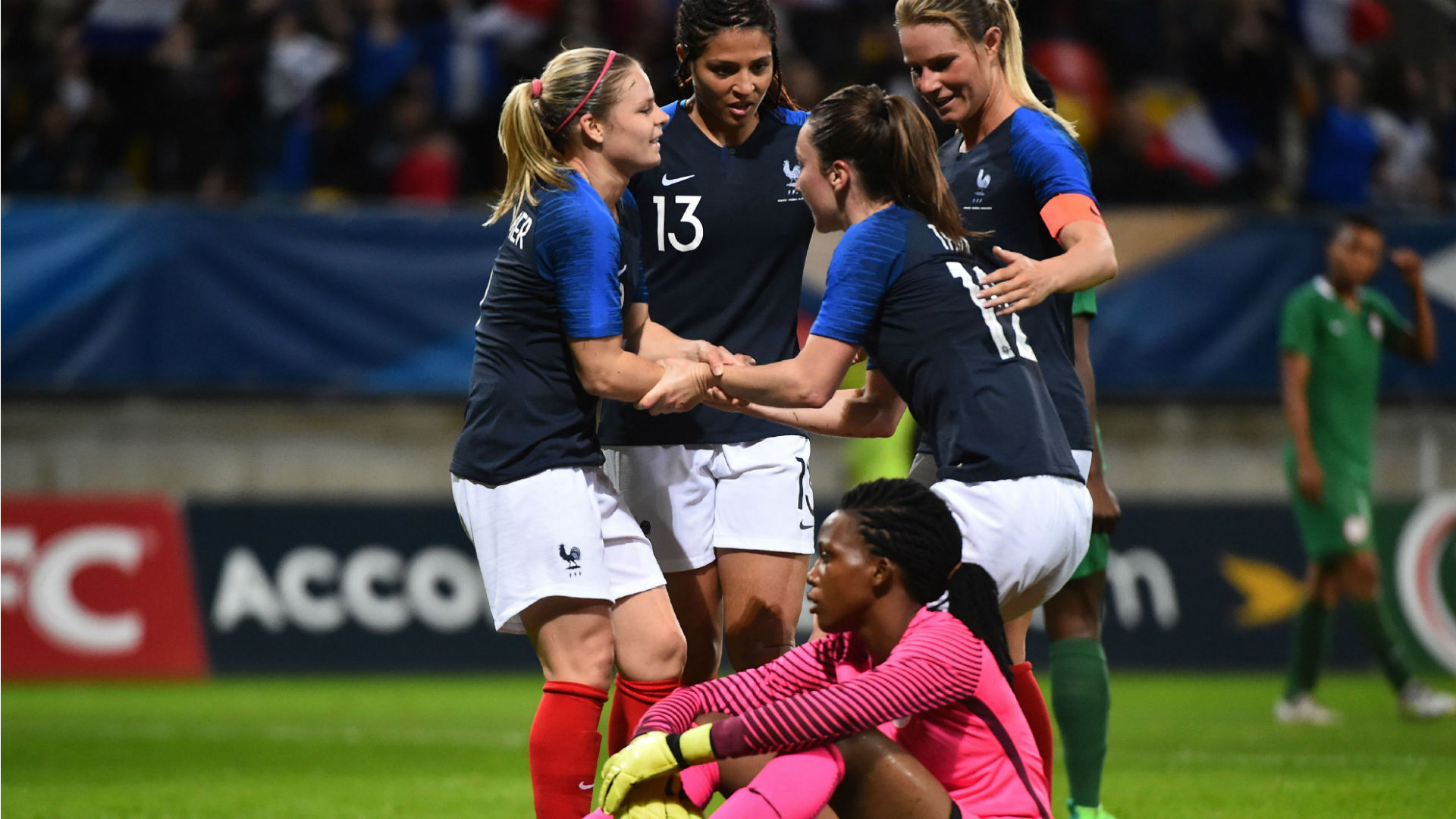 Image result for France Vs Nigeria: Women's Friendly - 8 - 0