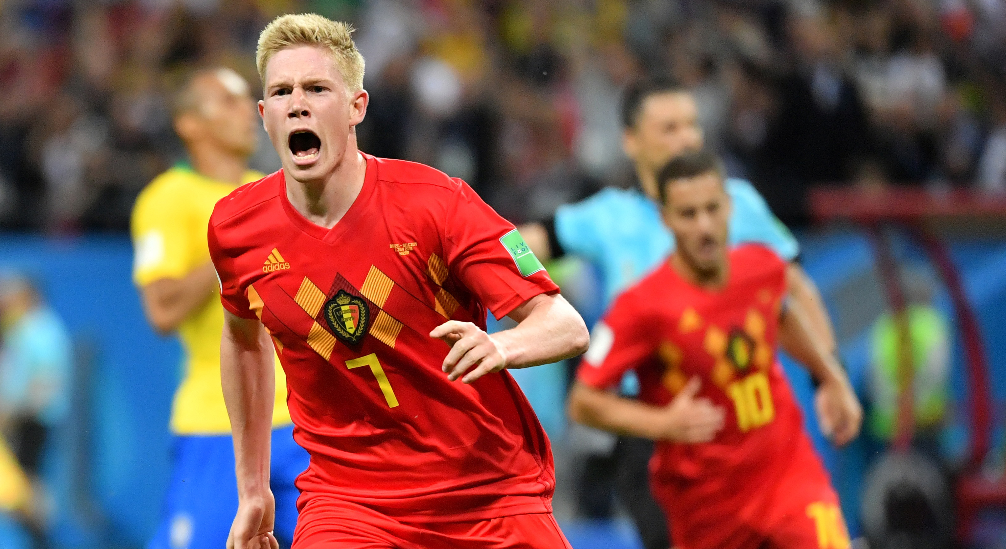 Kevin De Bruyne Brazil Belgium