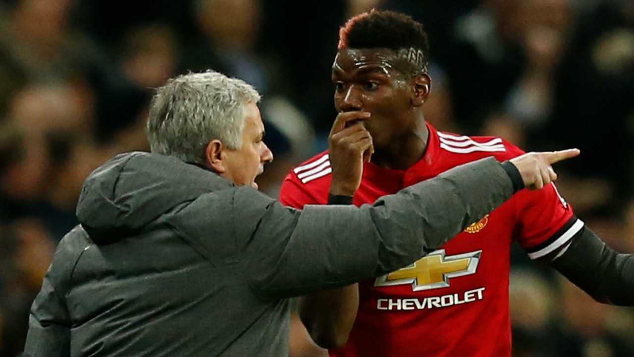 Risultati immagini per pogba mourinho