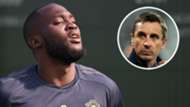 Romelu Lukaku Gary Neville Man Utd