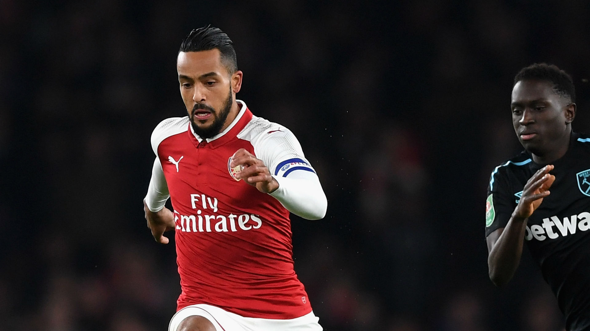 Theo Walcott Arsenal West Ham