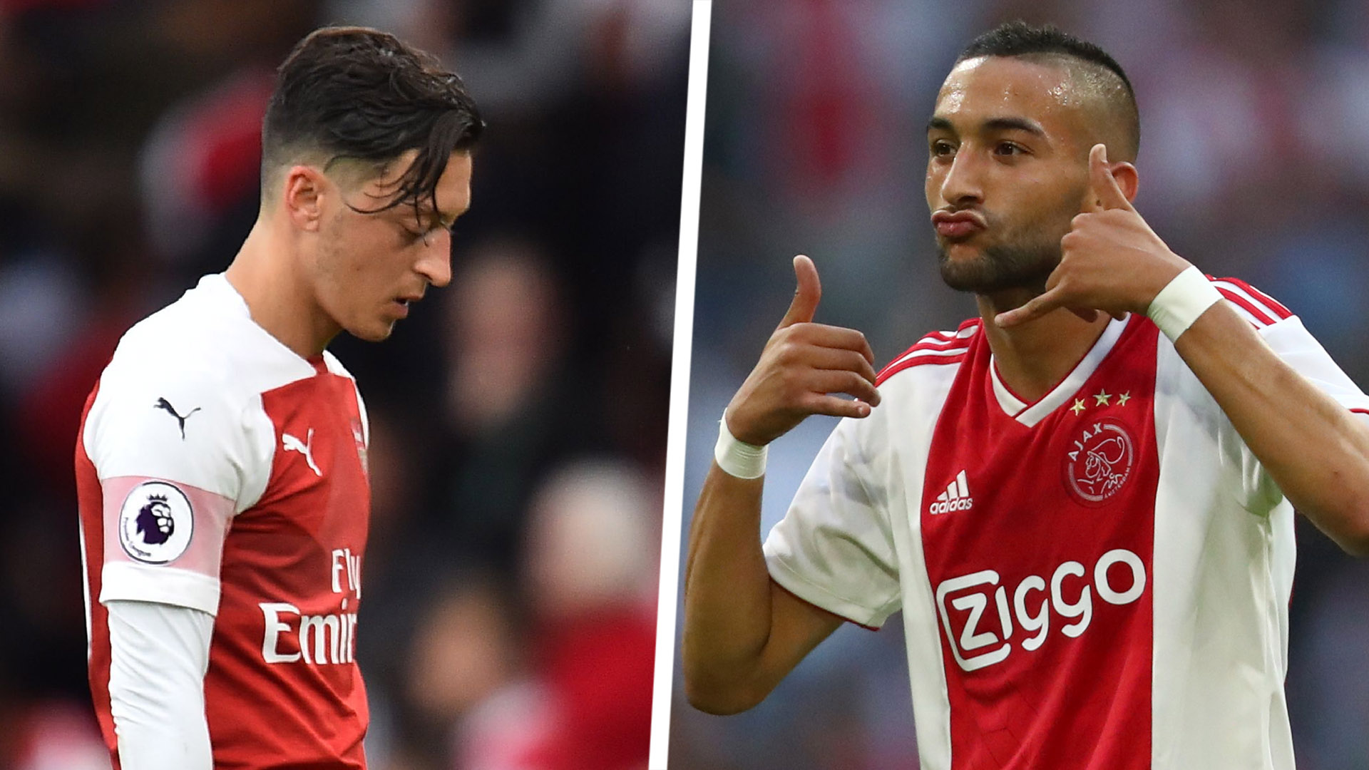 'sell Ozil and buy Ziyech' - Ajax solution from Overmars