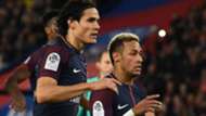 Cavani e Neymar PSG x Lyon 17 09 17