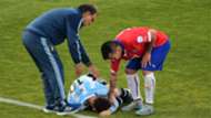 Lionel Messi Gary Medel Gerardo Martino Final Copa América 2015 Chile Argentina