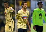 América jugadores cedidos Brian Lozano Martín Zúñiga Cristhian Paredes 110418