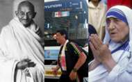 Gandhi Mexico Mother Teresa