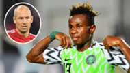 Arjen Robben Samuel Chukwueze
